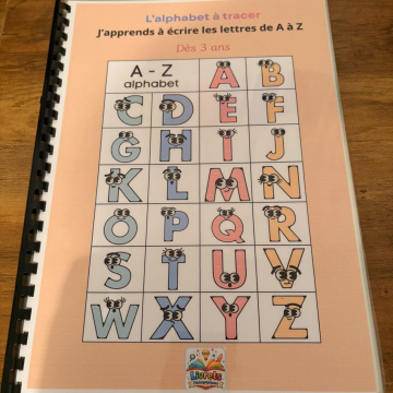 PDF;Livret d’activités j’apprends à écrire les lettres de A à Z 