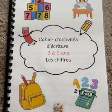 Livret d'activité chiffres 3/6 ans