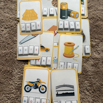 Les 16 cartes "c'est chouette d'apprendre"