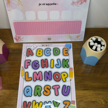 PDF: Le pack du prénom et l’alphabet  pour garçon 