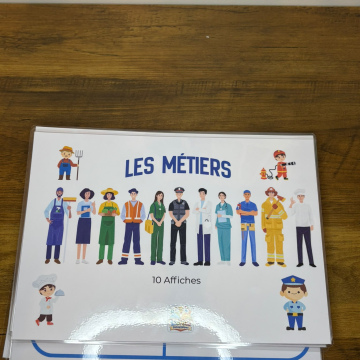 Une activité les métiers de 10 affiches